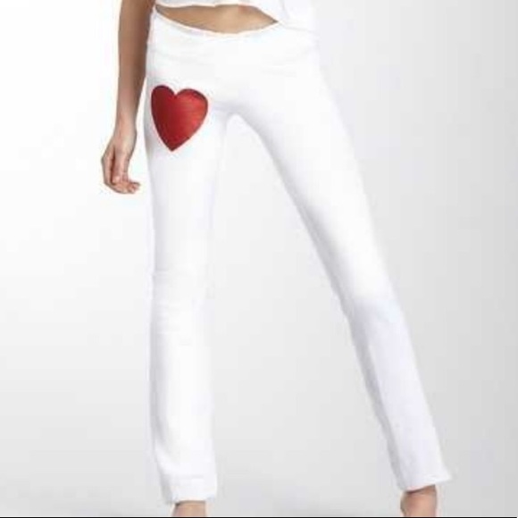Wildfox Malibu Sweatpants With Sparkly 